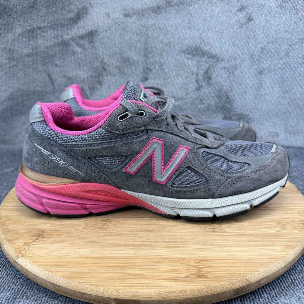 New Balance 990v4 Shoes Womens Size 10 Gray Running Sneakers W990CP4 No Insoles
